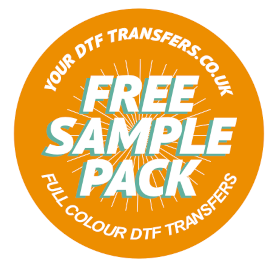 Free Sample Pack Sticker : DTF Transfers